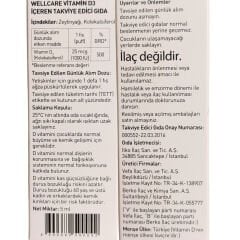 Wellcare Vitamin D3 1000 IU 5 ml sprey