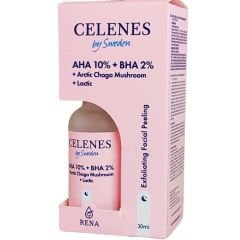Celenes by Sweden Aha + Bha + Lactic + Arctic Chaga Musroom Cilt Bakım Serumu 30 ml