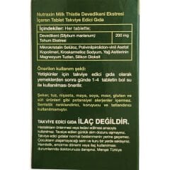 Nutraxin Milk Thistle(Deve Dikeni) 60 Tablet