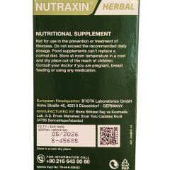 Nutraxin Milk Thistle(Deve Dikeni) 60 Tablet