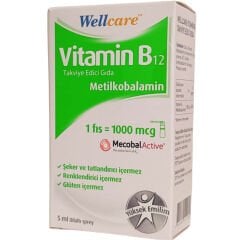 Wellcare Vitamin B12 1000 mcg Sprey 5 ml