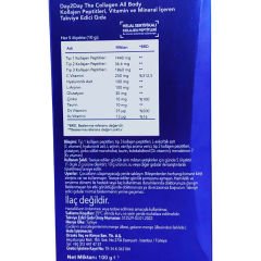 Day2Day Collagen Beauty Elastin 30 Tablet + Day2Day Collagen All Body 100 gr Hediye
