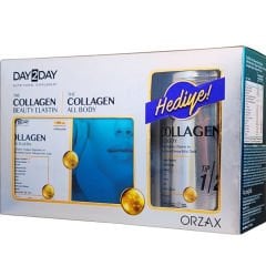 Day2Day Collagen Beauty Elastin 30 Tablet + Day2Day Collagen All Body 100 gr Hediye