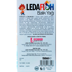 Ledafish Balık Yağı 150 ml