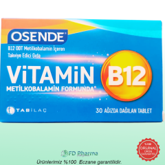 Osende Metilkobalamin B12 30 Tablet