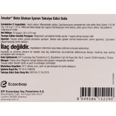 Imutor 100 mg 30 Kapsül