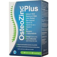 Osteozinc Plus 60 Tablet + 30 Yumuşak Kapsül