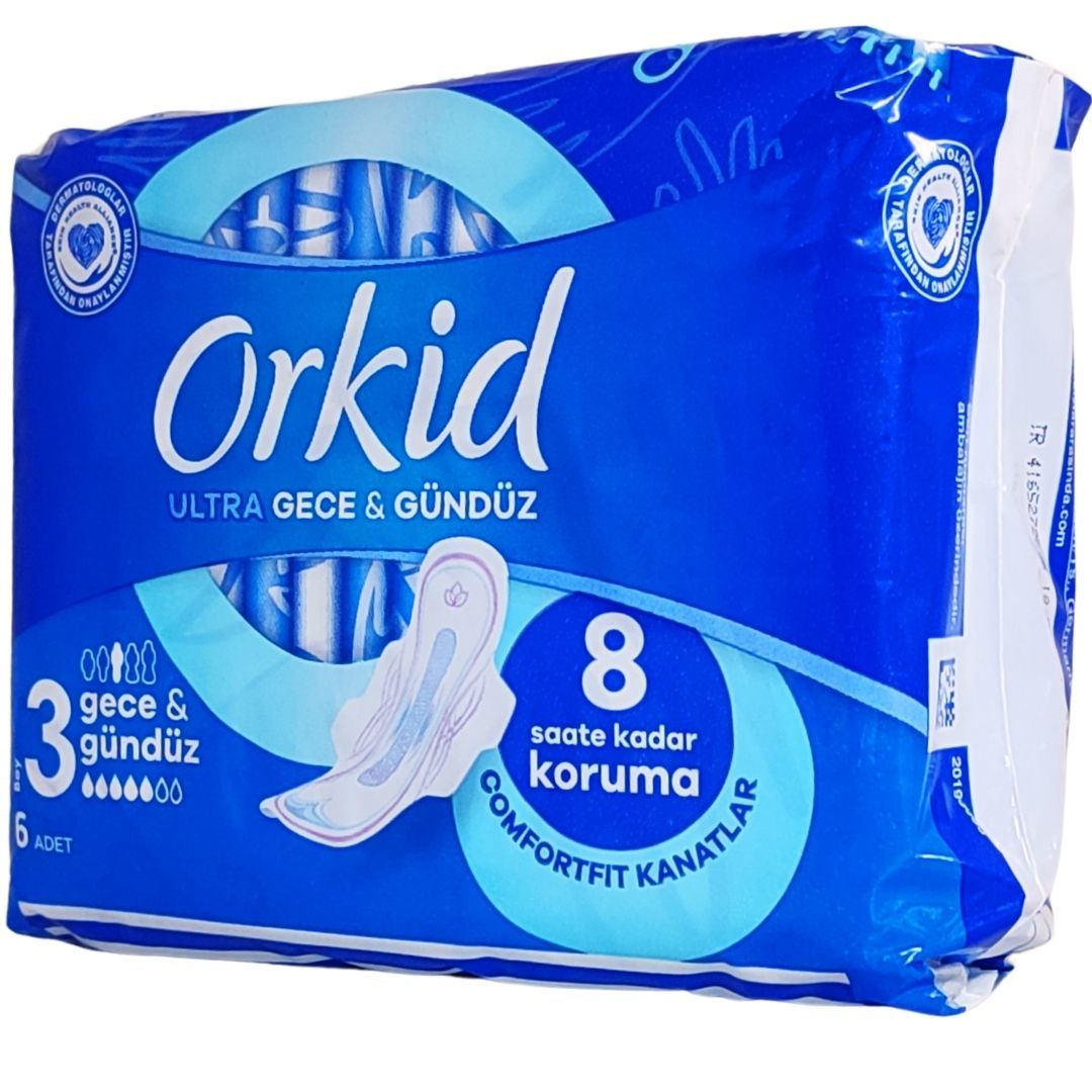 Orkid Ultra 3 Gece & 3 Gündüz 6 adet