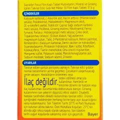 Supradyn Focus 30 Tablet