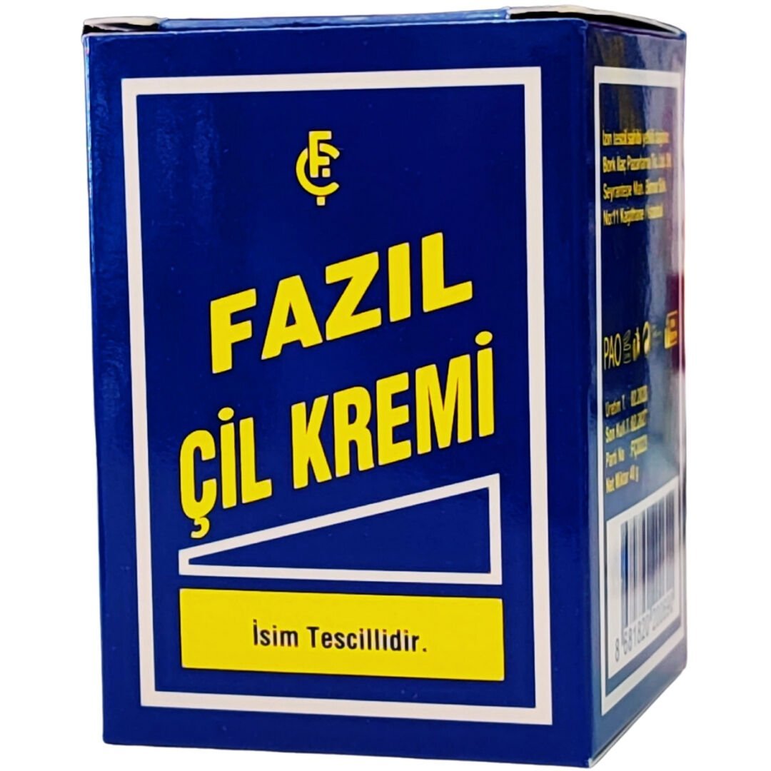 Fazıl Çil Kremi 40 gr-İç Bandrollü orijinal ürün
