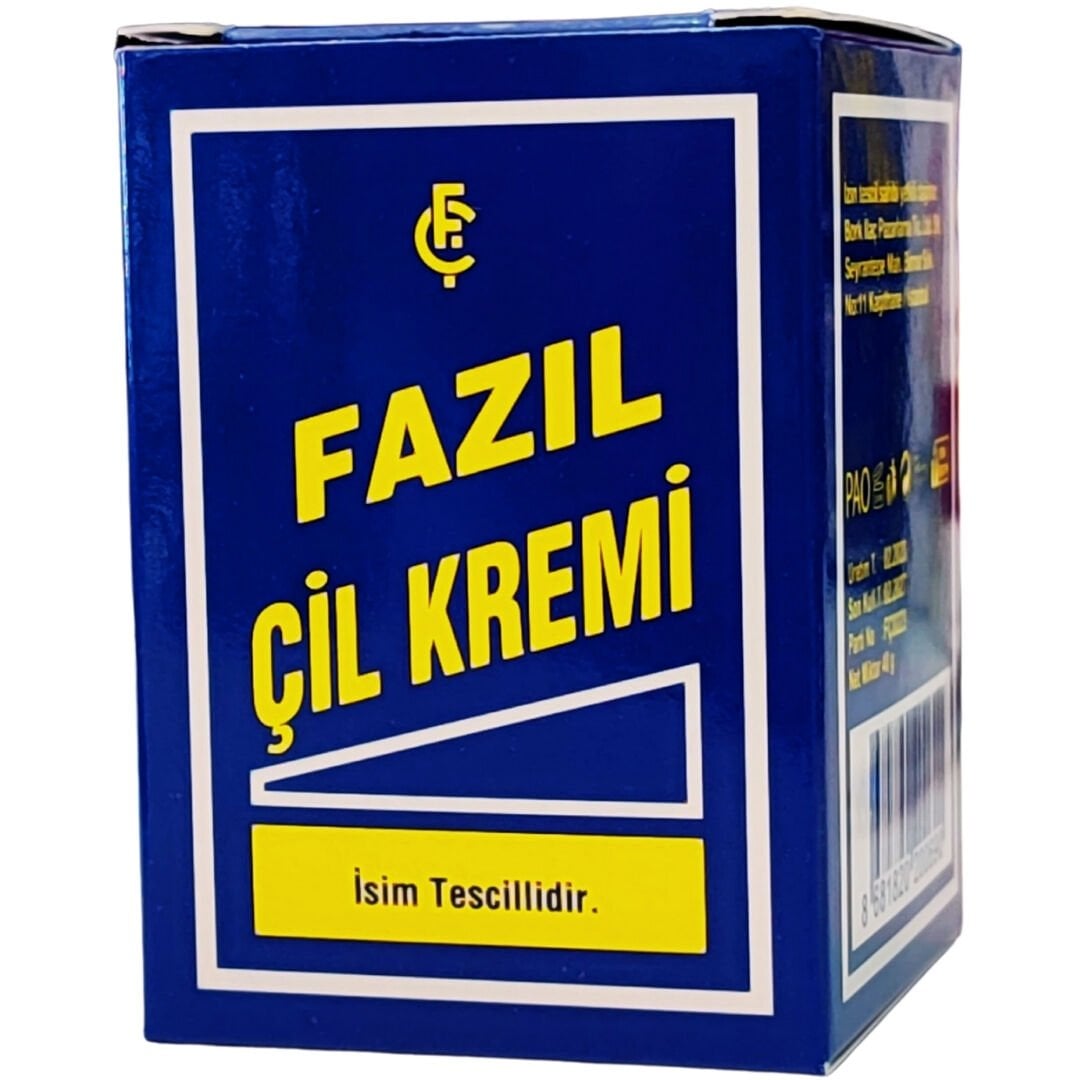 Fazıl Çil Kremi 40 gr-İç Bandrollü orijinal ürün