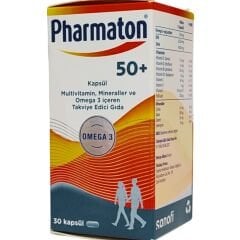 Pharmaton 50 Plus 30 Kapsül