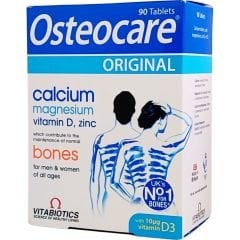 Vitabiotics Osteocare Original Vitamin ve Mineraller İçeren Takviye Edici Gıda 90 Tablet