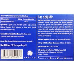 Osende Koenzim QH Ubikinol 100 mg 30 Kapsül