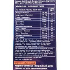 Nutraxin Multi Mineral Complex 60 Tablet