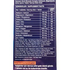 Nutraxin Multi Mineral Complex 60 Tablet