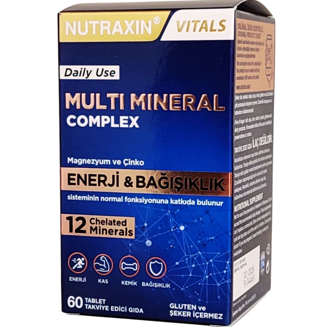 Nutraxin Multi Mineral Complex 60 Tablet