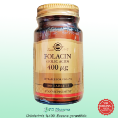 Solgar Folic Acid 400 mcg 100 Tablet