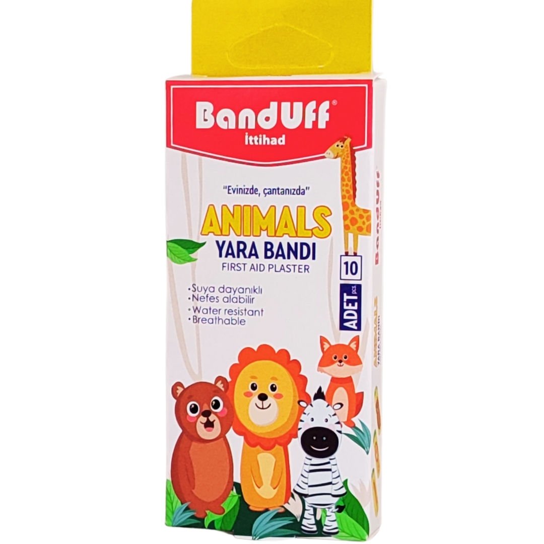 Banduff Animals Yara Bandı 10 Adet