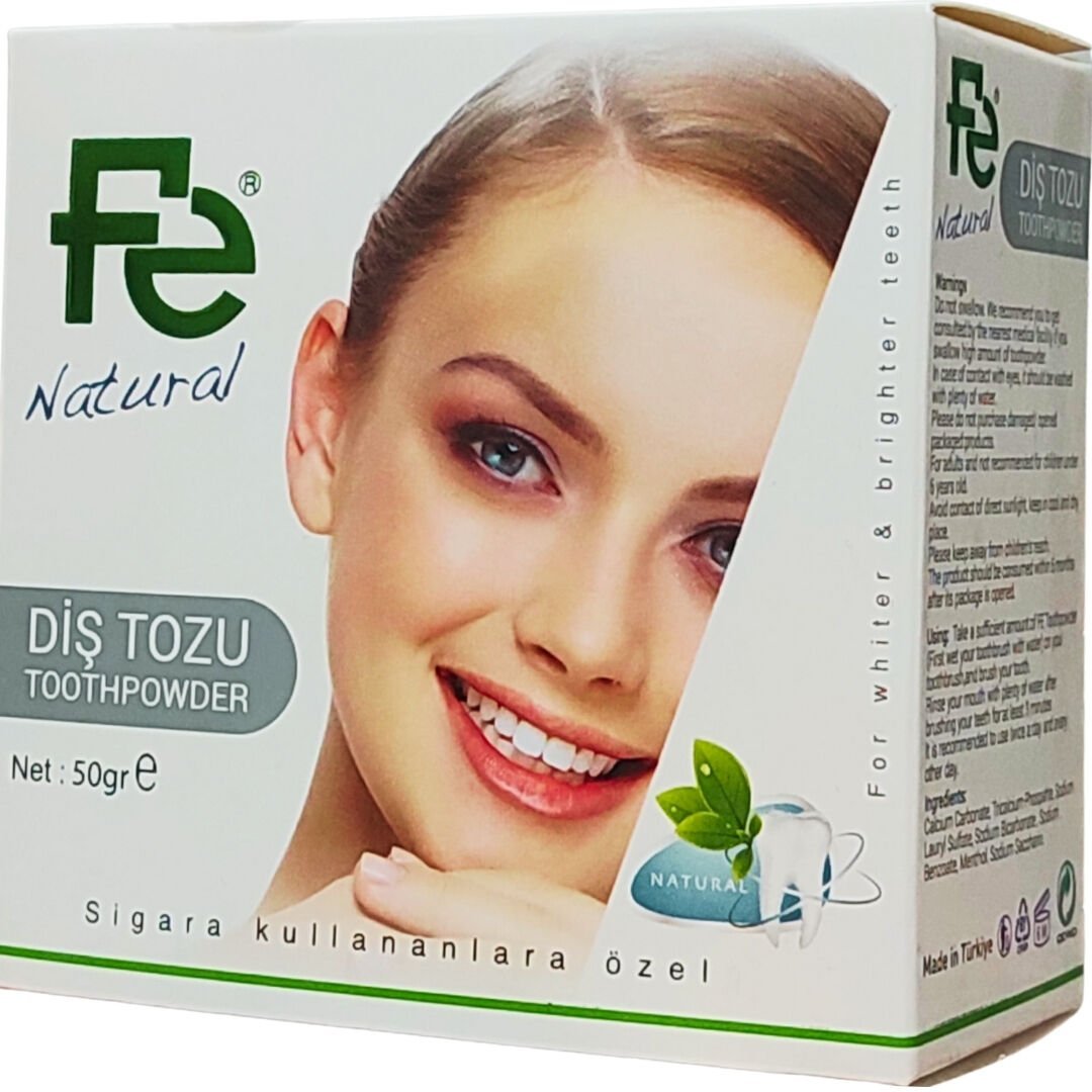 Fe Naturel Beyazlatıcı Diş Tozu 50 gr