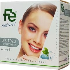 Fe Naturel Beyazlatıcı Diş Tozu 50 gr