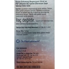 Ocean ExtraMag 30 Efervesan Saşe