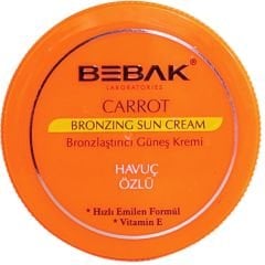 Bebak Havuç Özlü Bronzlaştırıcı Krem 100 ml