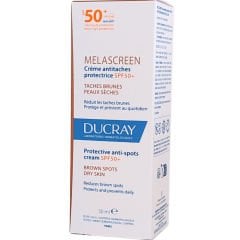 Ducray Melascreen Cream SPF50+ Lekeye Eğilimli Ciltler Güneş Koruyucu 50 ml
