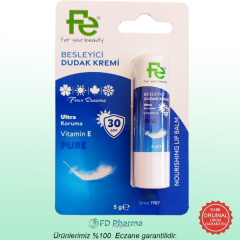 Fe Besleyici Dudak Kremi SPF30 Pure 5gr