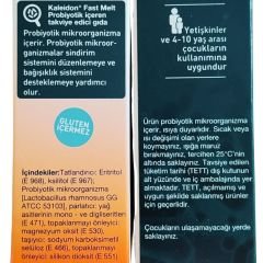 Kaleidon Probiyotik Fast Melt Formula 6 Saşe