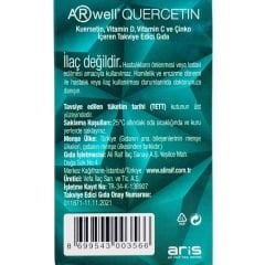 Arwell Quercetin 30 Tablet