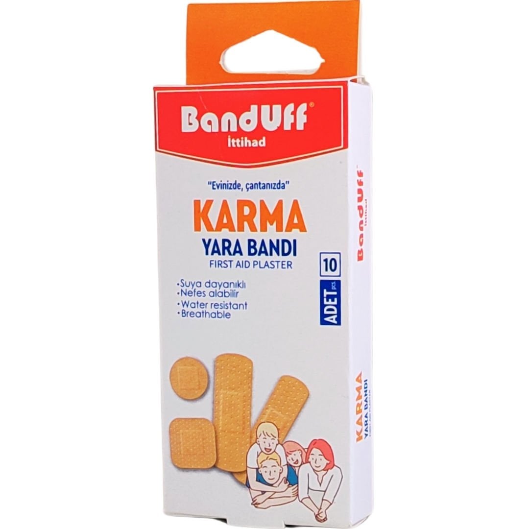 Banduff Karma Yara Bandı 10 Adet