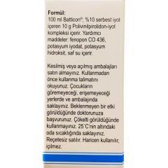 Batticon Antiseptik Solüsyon 30 ml