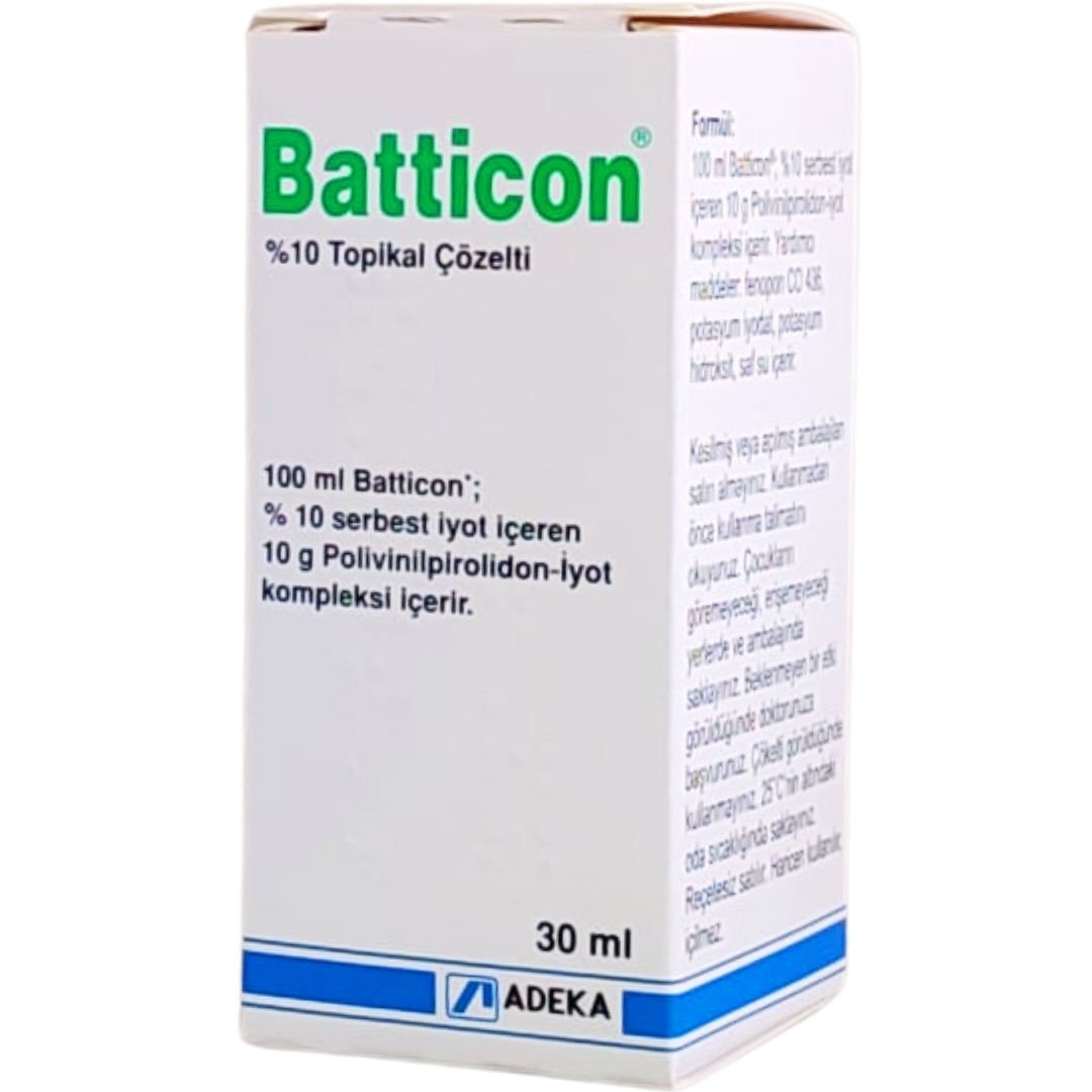 Batticon Antiseptik Solüsyon 30 ml