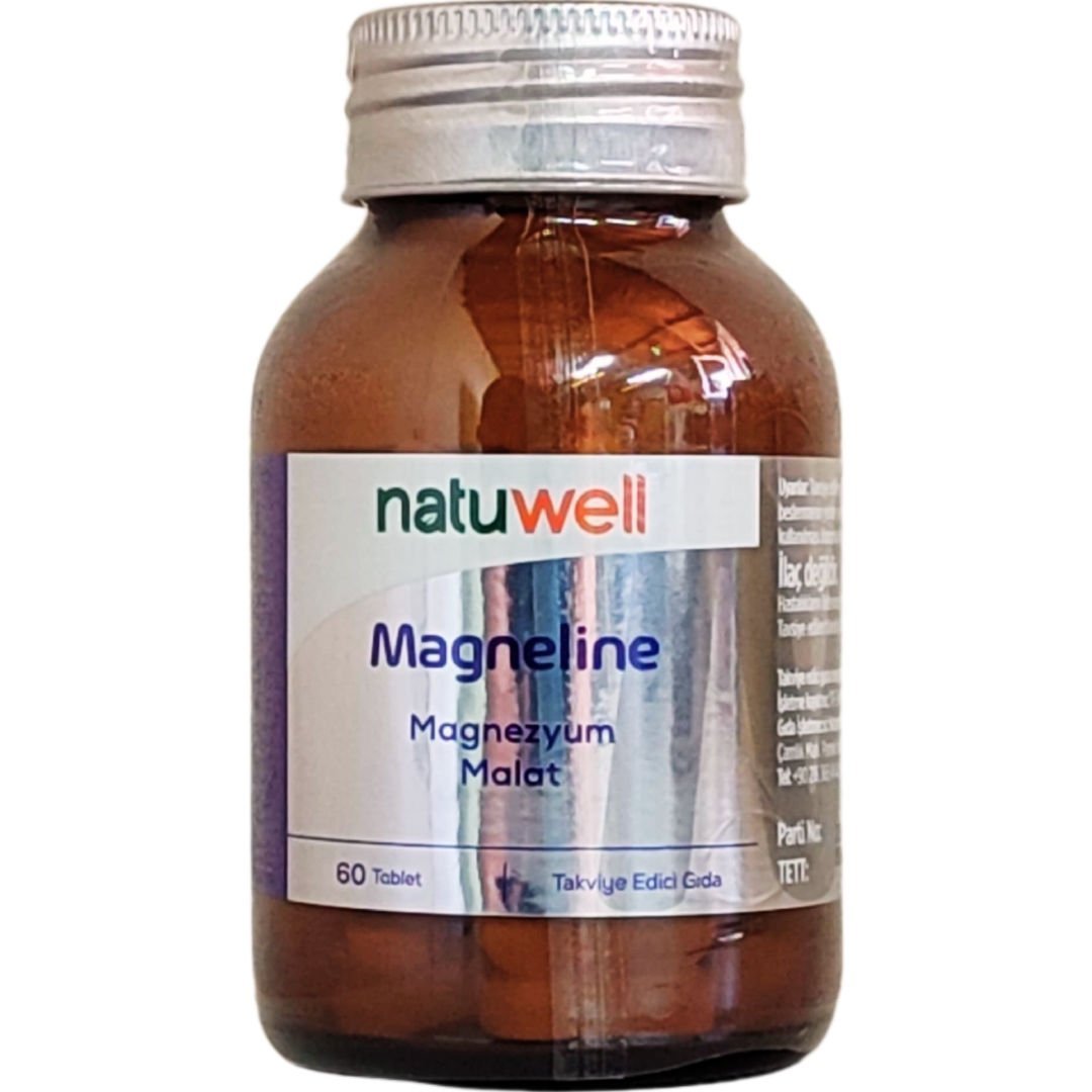 Natuwell Magneline Magnezyum Malat 60 Tablet