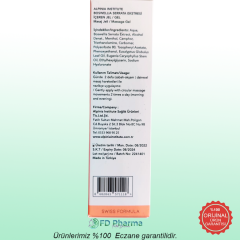 Alpinia Masaj Jeli 100ml