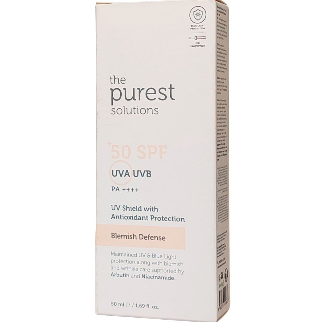 The Purest Solutions SPF50+ Blemish Defense Cream 50 ml