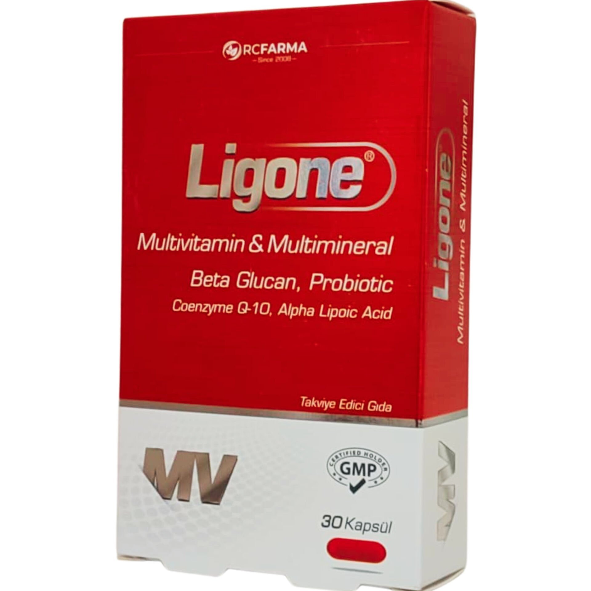 Ligone Beta Glucan Probiotic Multivitamin 30 Kapsül