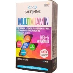 Zade Vital Multivitamin 30 Kapsül