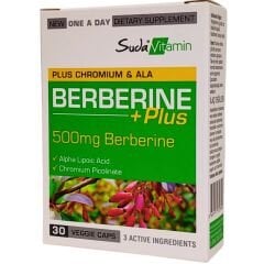 Suda Vitamin Berberine Plus 30 Kapsül