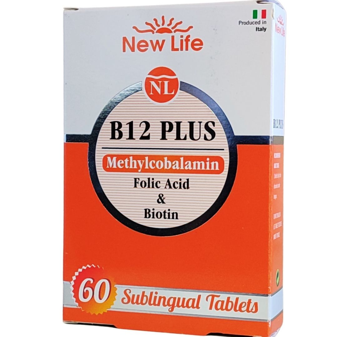 New Life B12 Plus Folik Asit ve Biotin İçeren Takviye Edici 60 Tablet