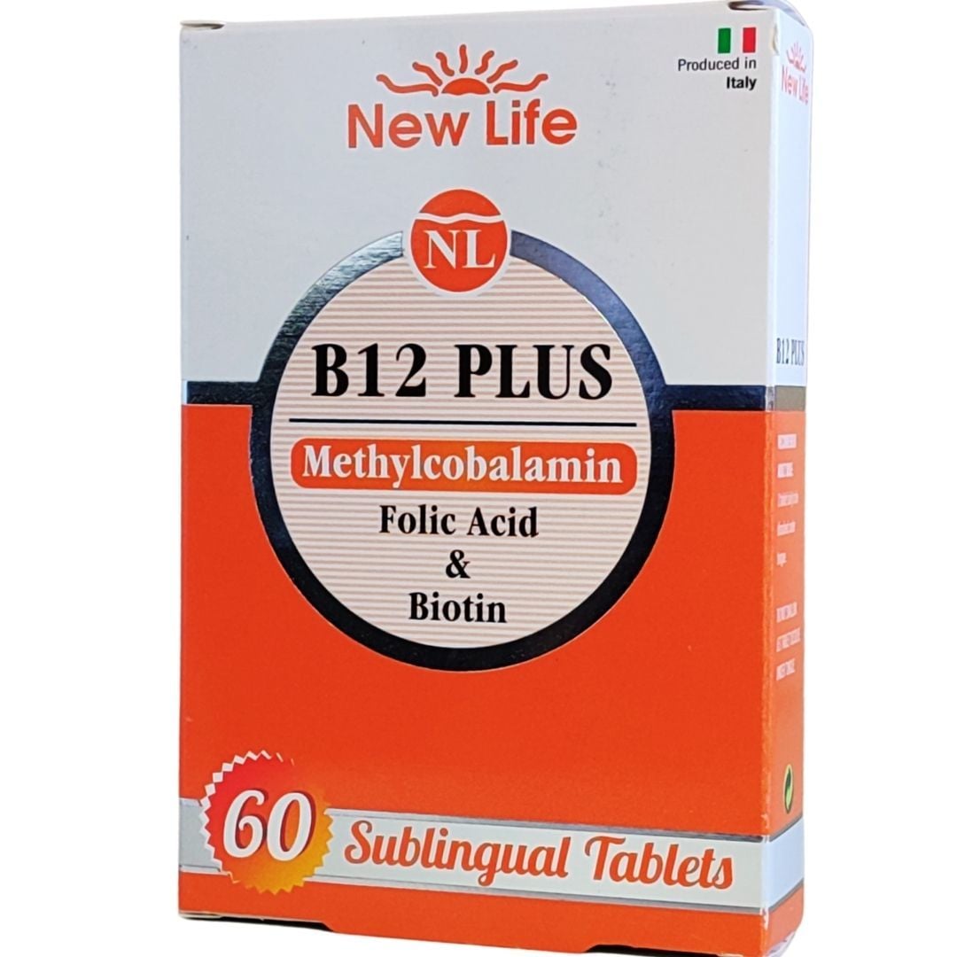 New Life B12 Plus Folik Asit ve Biotin İçeren Takviye Edici 60 Tablet