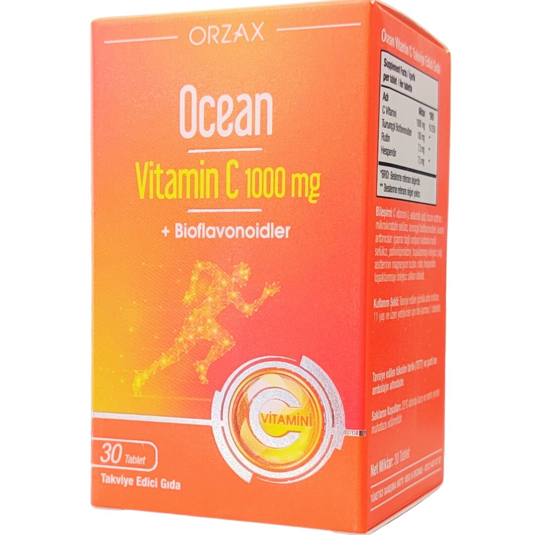 Ocean Vitamin C 1000 mg 30 Tablet