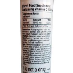 Efervit Vitamin C 1000 mg 20 Efervesan Tablet