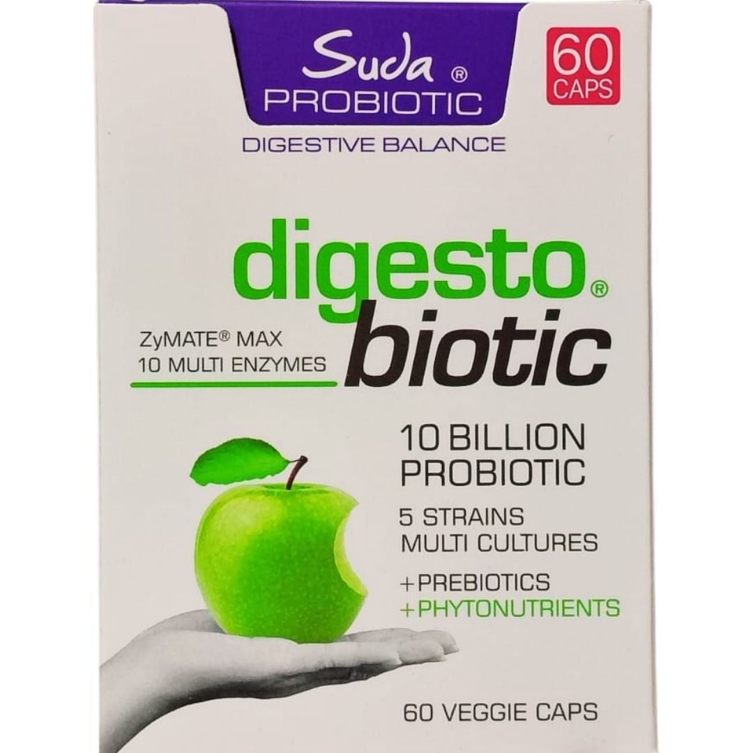 Suda Probiotic Digestobiotic Takviye Edici Gıda 60 Kapsül