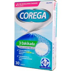 Corega Diş Protezi Temizleyici 30 Tablet