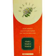 Akavital Akasya Gamı Çilek Aromalı Multivitamin İçeren Takviye Edici Gıda 500 ml