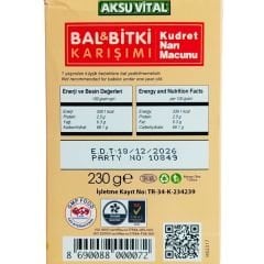 Aksu Vital Bal & Bitki Karışımı Kudret Narı Macunu 230 gr