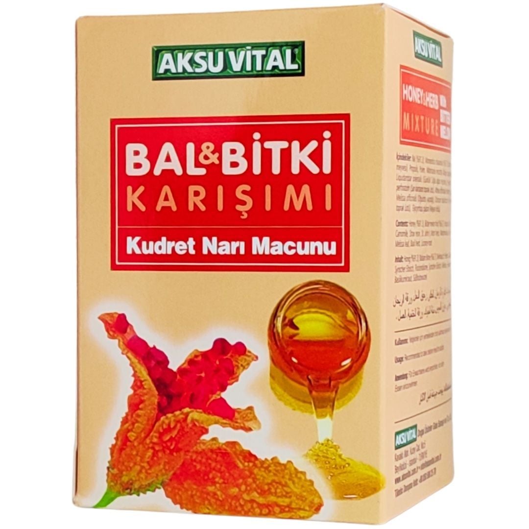 Aksu Vital Bal & Bitki Karışımı Kudret Narı Macunu 230 gr