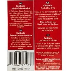 Cantharis D6 Kadınlar İçin Meyan Kökü İçeren Damla 20 ml